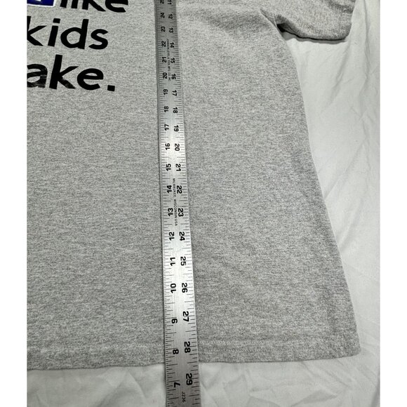 T Shirt I Drink Light Like Fat Kids Eat Cake Gildan Ultra Cotton XL Gray - Picture 6 of 7